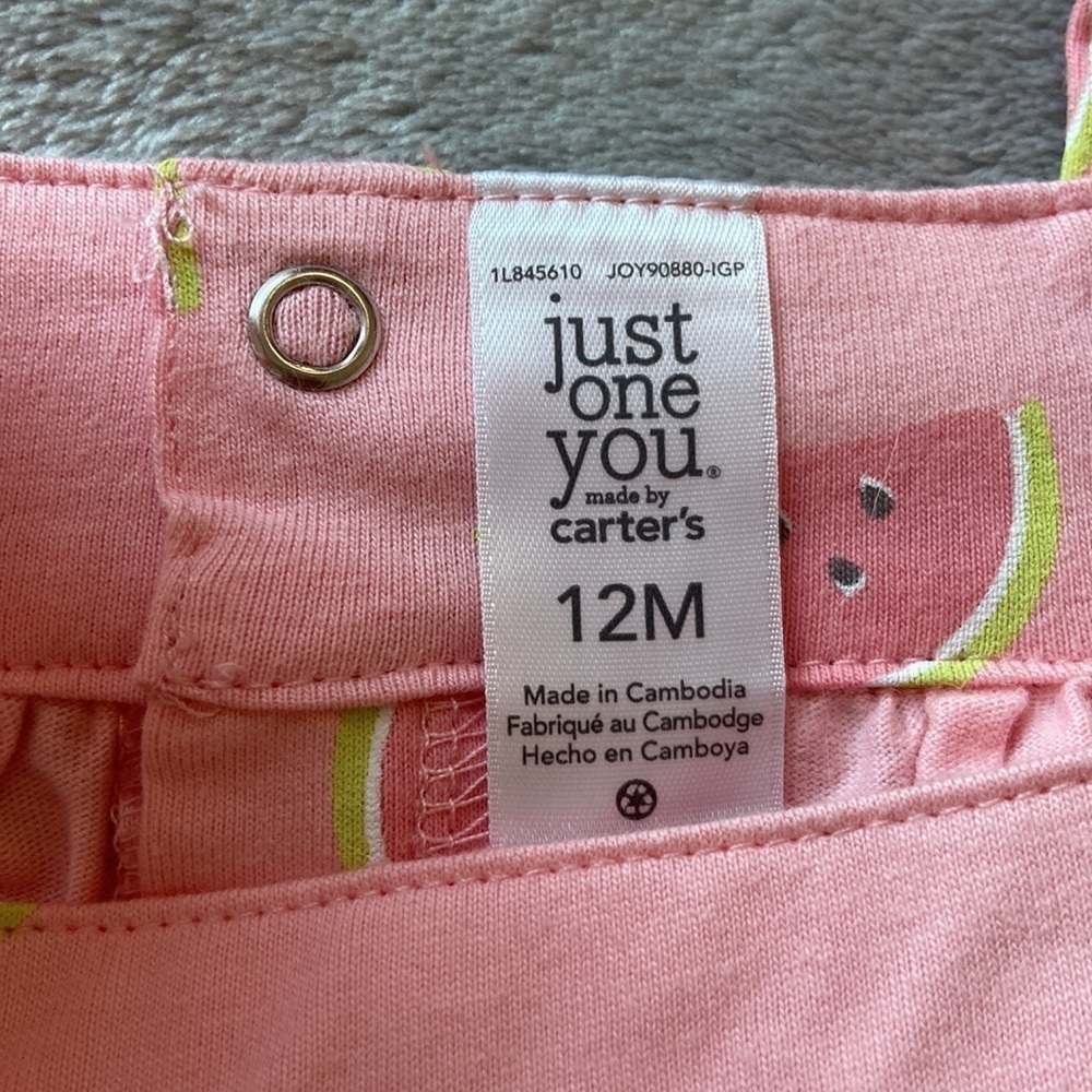 NWOT Baby Watermelon Tank Top - 12m - Picture 3 of 3